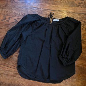 Everlane Black Blouse